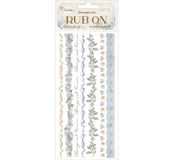 Rub On přenosová fólie "Timeless"