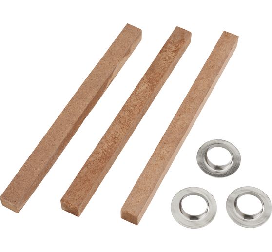 Outdoor wick with base, 3 pcs.