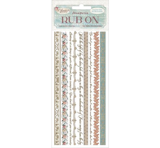 Rub On Transfer paper "Venice"