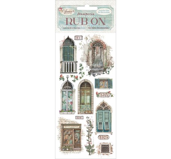 Rub On Transfer paper "Venice"