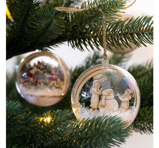 VBS Wooden building kit for acrylic ball