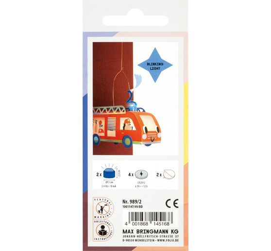 LED světlo včetně baterií