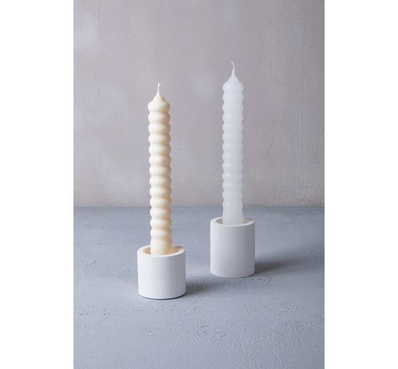 Silicone stick candle mould