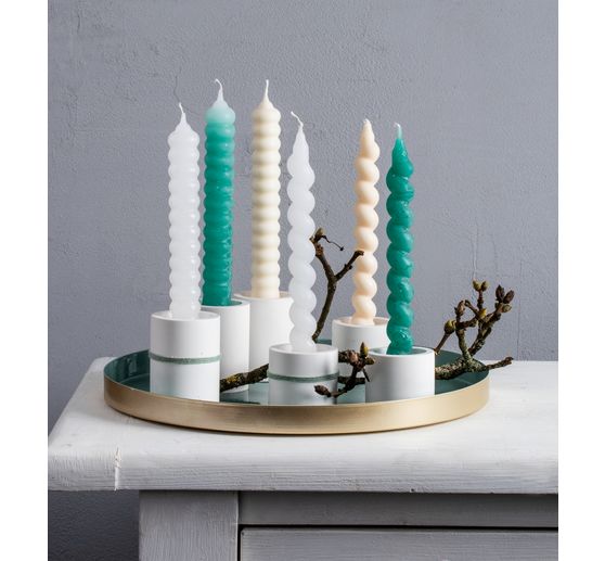 Silicone stick candle mould