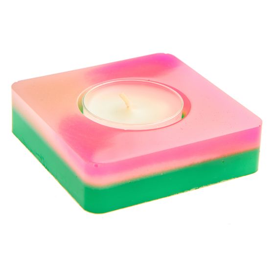 Silicone casting mould tealight holders