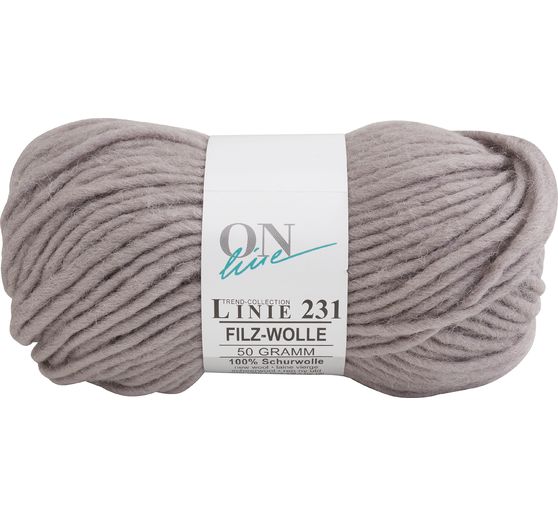 ONline Wool felting wool, line 231
