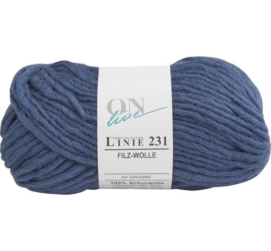ONline Wool felting wool, line 231