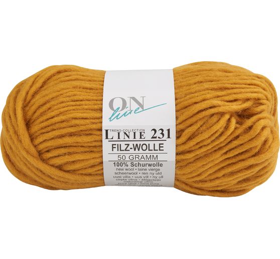 ONline Wool felting wool, line 231