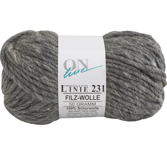 ONline Wool felting wool, line 231
