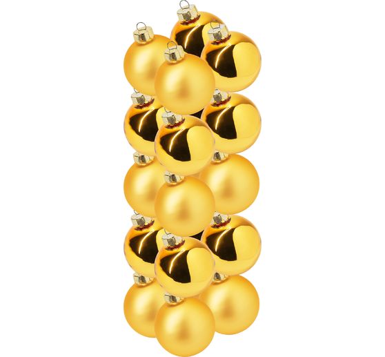 Skleněné vánoční koule, Ø 6 cm