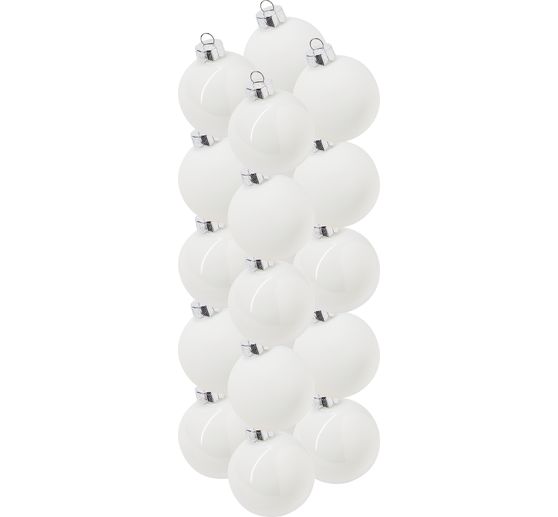 Skleněné vánoční koule, Ø 6 cm