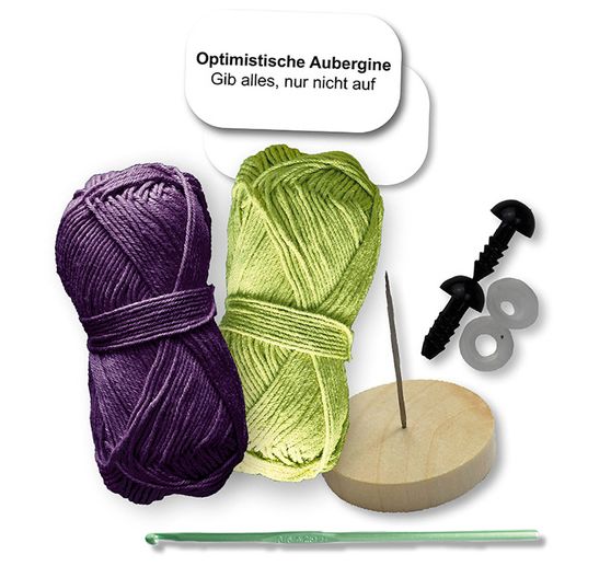 Crochet set "Emotional Support Veggies"