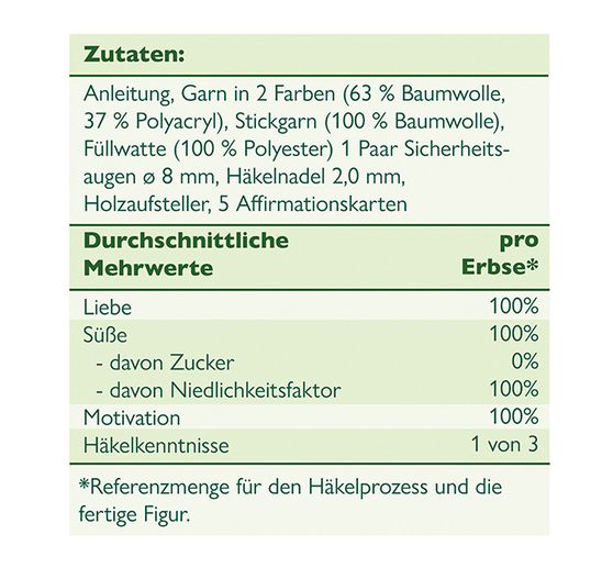 Crochet set "Emotional Support Veggies"