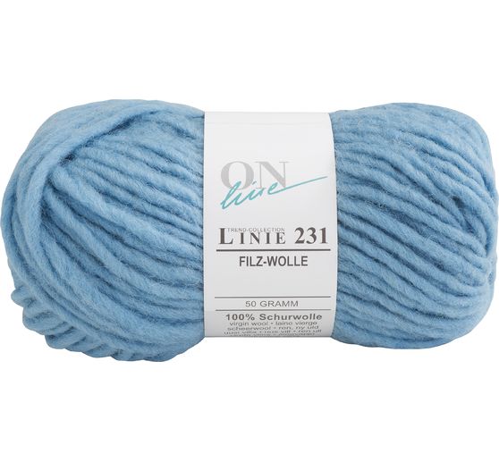 ONline Wool felting wool, line 231