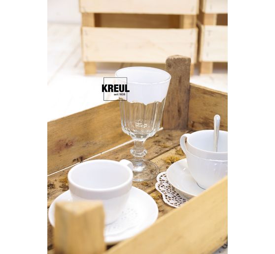 KREUL Glass & Porcelain "Chalky-Set"