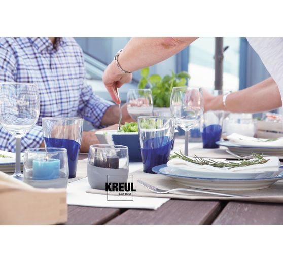 KREUL Glass & Porcelain "Clear Set"