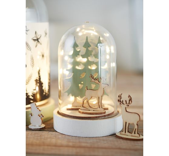 LED světelný řetěz s bateriovým boxem