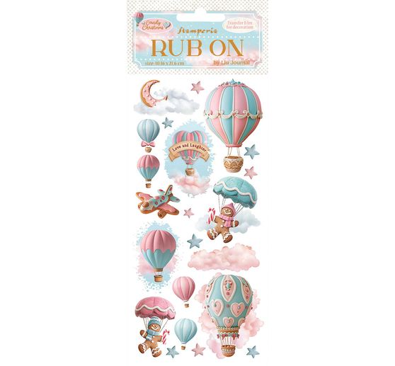 Rub On Transfer paper "Candy Christmas"