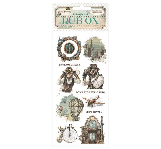 Rub On přenosovou fólii "Voyages Fantastiques"