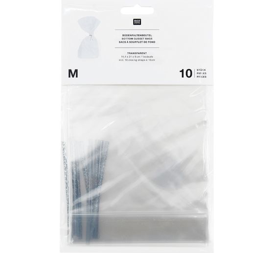 Spodní sáček "Transparentní" s těsnicí páskou