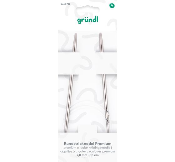 Gr&uuml;ndl Kruhov&aacute; pletac&iacute; jehlice