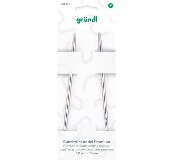 Gr&uuml;ndl Kruhov&aacute; pletac&iacute; jehlice