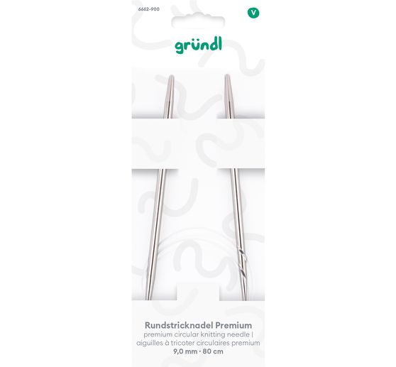 Gr&uuml;ndl Kruhov&aacute; pletac&iacute; jehlice