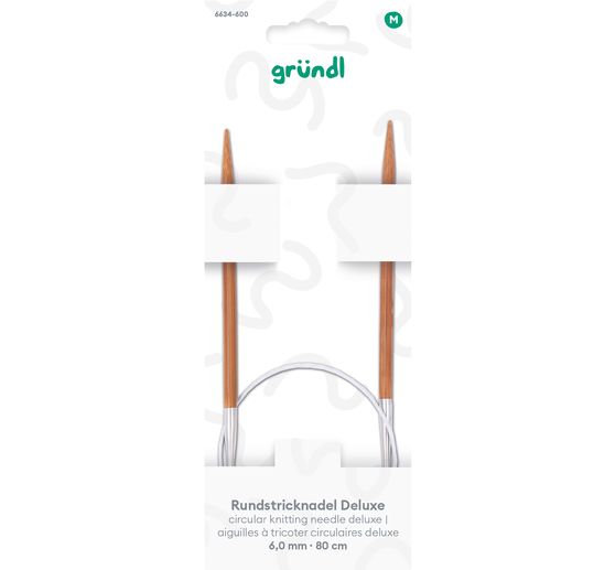 Gr&uuml;ndl Deluxe circular knitting needle