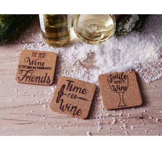 VBS Cork coasters, 25 pieces