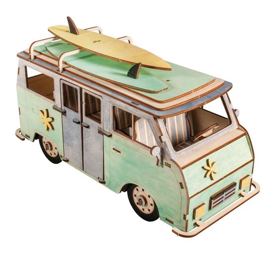 Dřevěná stavebnice "Camping bus"