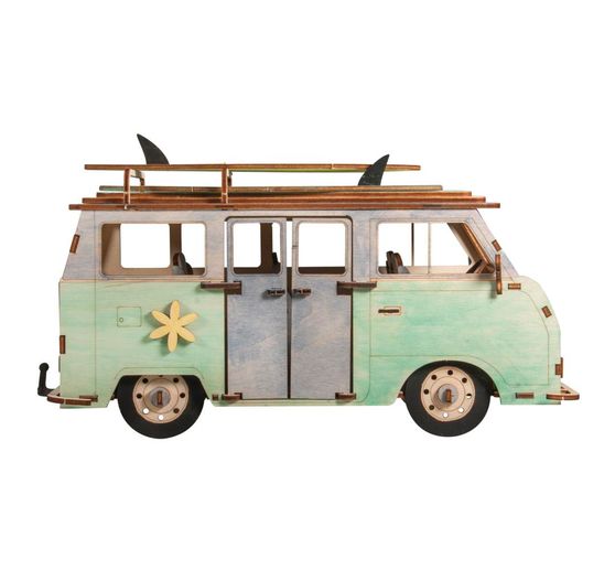 Dřevěná stavebnice "Camping bus"