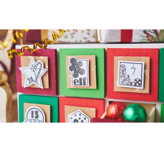 VBS Advent calendar "Reindeer with a sleigh"