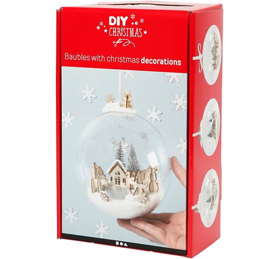 Kompletní sada "Vánoční cetka s krajinou"