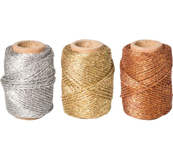 Decoration cord Metallic