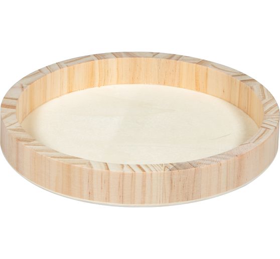 Wooden Tray bowl "Round"