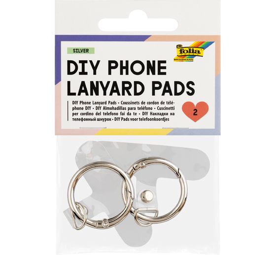 Kroužkov&yacute; drž&aacute;k na &scaron;ňůrku k telefonu