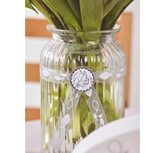 Creative accessories "Dove silver"