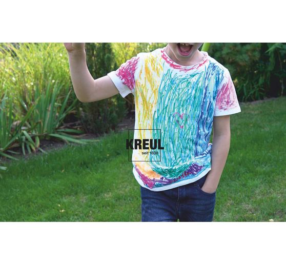 KREUL Textilní fix střední "Junior", sada 12 ks