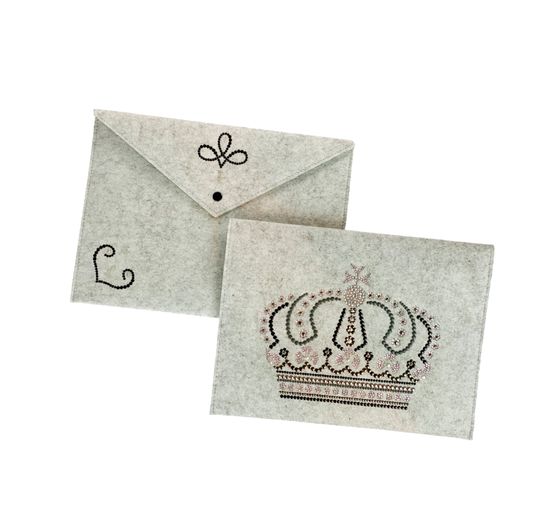 Rhinestone applicator set, incl. 12 pickers