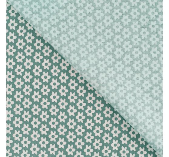 Cotton poplin fabric "Daisy"