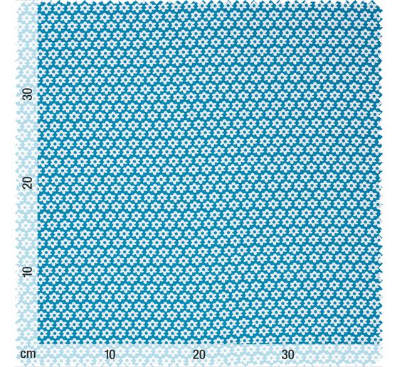 Cotton poplin fabric "Daisy"