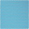 Cotton poplin fabric "Daisy" Petrol
