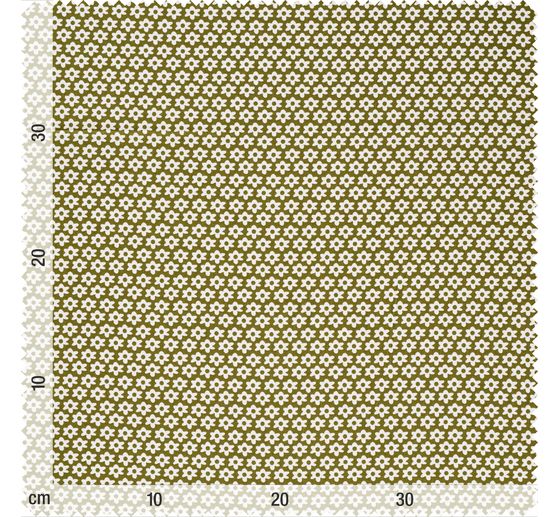 Cotton poplin fabric "Daisy"