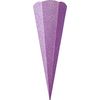 School cone blank "Glitter" Violet