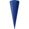 School cone blank "Glitter" Ultramarine