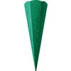 School cone blank "Glitter" Green