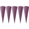 &Scaron;koln&iacute; kornouty s v&yacute;řezy "Třpytky", 5 kusů Magic Mix