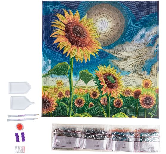 Diamantov&aacute; malba "Crystal Art Kit", 30 x 30 cm