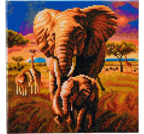 Diamantov&aacute; malba "Crystal Art Kit", 30 x 30 cm