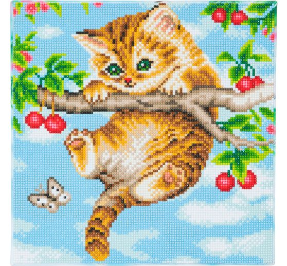 Diamantov&aacute; malba "Crystal Art Kit", 30 x 30 cm